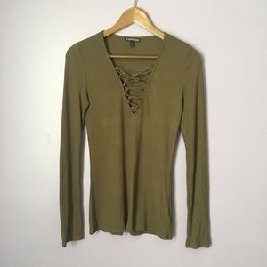 EXPRESS sweater blouse